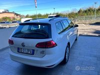 Usata VW Golf VII Trendline 90 CV (66 kW) 2016 Bianco Berlina