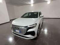 Usata Audi Q4 Sportback e-tron Advanced 69 kW (95 CV) 2022 Bianco ghiaccio metallizzato SUV
