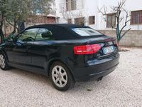 Usata Audi A3 Cabriolet Ambition 140 CV (102 kW) 2009 Nero Cabrio