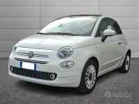 Usata Fiat 500 Lounge 69 CV (50 kW) 2018 Bianco perla Berlina