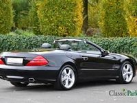 Usata Mercedes SL600 500 CV (367 kW) 2004 Nero Cabrio