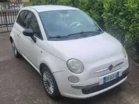 Usata Fiat 500 Pop 69 CV (50 kW) 2009 Bianco Cabrio