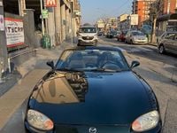 Usata Mazda MX5 110 CV (80 kW) 1999 Verde Cabrio
