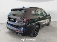 Usata BMW X3 M Sport 190 CV (139 kW) 2022 Nero SUV