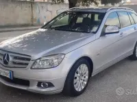 Usata Mercedes C200 Elegance 136 CV (100 kW) 2008 Grigio Station wagon