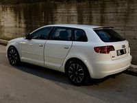Usata Audi A3 Attraction 140 CV (102 kW) 2012 Bianco Utilitaria