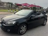 Usata VW Golf Cabriolet 105 CV (77 kW) 2012 Nero Cabrio