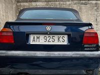 Usata VW Golf III 75 CV (55 kW) 1997 Blu Cabrio