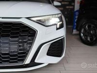 Usata Audi A3 S-Line 150 CV (110 kW) 2023 Bianco Berlina