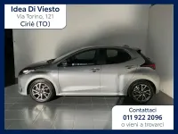 Usata Toyota Yaris Hybrid Trend 116 CV (85 kW) 2023 Argento met Berlina