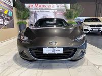 Usata Mazda MX5 Edition 131 CV (96 kW) 2018 Machine grey metallic Cabrio