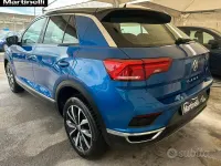 Usata VW T-Roc Advance 116 CV (85 kW) 2020 Blu SUV