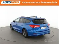 Usata Ford Focus ST-Line 125 CV (91 kW) 2019 Blu Station wagon