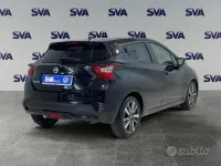 Usata Nissan Micra Acenta 90 CV (66 kW) 2017 Nero Utilitaria