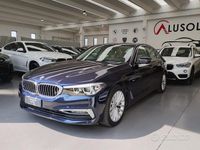 Usata BMW 520 Luxury Line 190 CV (139 kW) 2017 Blu Berlina