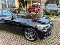 Usata BMW 118 Sport Line 150 CV (110 kW) 2016 Nero Utilitaria