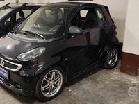 Usata Smart ForTwo Cabrio Brabus 102 CV (75 kW) 2015 Nero Cabrio