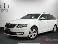 Usata Skoda Octavia Elegance 105 CV (77 kW) 2014 Bianco Station wagon