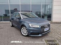 Usata Audi A1 Sportback Ambiente 116 CV (85 kW) 2015 Blu/azzurro Utilitaria