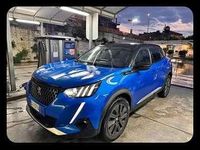 Usata Peugeot 2008 GT-line 131 CV (96 kW) 2020 Blu/azzurro SUV