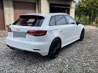 Usata Audi A3 S-Line 110 CV (80 kW) 2017 Bianco Berlina