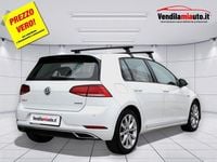 Usata VW Golf VII Highline 131 CV (96 kW) 2019 Bianco Utilitaria