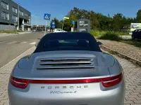 Usata Porsche 911 Carrera 4 Cabriolet 350 CV (257 kW) 2015 Giallo Cabrio