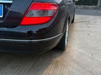 Usata Mercedes C200 Avantgarde 184 CV (135 kW) 2010 Nero Berlina