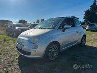 Usata Fiat 500 69 CV (50 kW) 2011 Grigio Cabrio