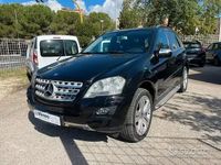 Usata Mercedes ML350 211 CV (155 kW) 2010 Nero SUV