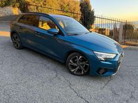 Usata Audi A3 S-Line 116 CV (85 kW) 2022 Blu indaco Station wagon
