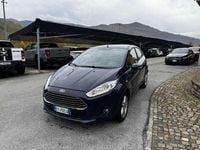 Usata Ford Fiesta Titanium 75 CV (55 kW) 2015 Blu/azzurro Berlina