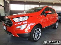 Usata Ford Ecosport Titanium S 125 CV (91 kW) 2018 Rosso(met.) SUV