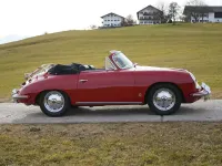Usata Porsche 356 B 90 CV (66 kW) 1962 Rosso Cabrio