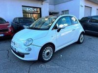 Begagnad Fiat 500 Lounge 95 HK (69 kW) 2012 Vit Halvkombi