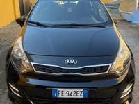 Usata Kia Rio Active 75 CV (55 kW) 2016 Nero Utilitaria