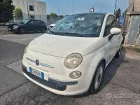 Usata Fiat 500 Lounge 69 CV (50 kW) 2010 Bianco Berlina