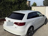 Usata Audi A3 Ambition 184 CV (135 kW) 2014 Bianco Berlina