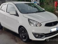 Usata Mitsubishi Space Star Invite+ 71 CV (52 kW) 2017 Bianco Utilitaria