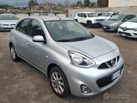 Usata Nissan Micra Tekna 80 CV (58 kW) 2014 Argento Utilitaria