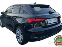 Usata Audi A3 Advanced 150 CV (110 kW) 2022 Nero Berlina