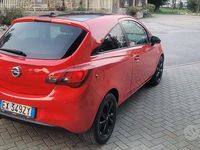 Usata Opel Corsa 90 CV (66 kW) 2015 Rosso Coupé