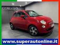 Usata Fiat 500 Lounge 69 CV (50 kW) 2009 Rosso Cabrio