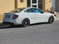 Usata Mercedes C220 170 CV (125 kW) 2011 Bianco Coupé
