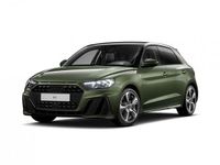 Nuova Audi A1 Sportback S-Line 116 CV (85 kW) 2025 Verde distretto metallizzato nero mito m Utilitaria