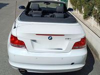 Usata BMW 118 Cabriolet 143 CV (105 kW) 2009 Bianco Cabrio