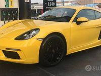 Usata Porsche 718 300 CV (220 kW) 2018 Giallo Coupé