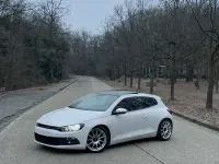 Usata VW Scirocco 122 CV (89 kW) 2011 Bianco Coupé