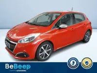 Usata Peugeot 208 Allure 75 CV (55 kW) 2016 Arancione metallizzato Utilitaria