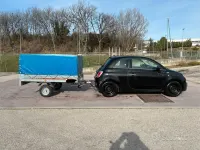 Usata Fiat 500 95 CV (69 kW) 2007 Nero Utilitaria